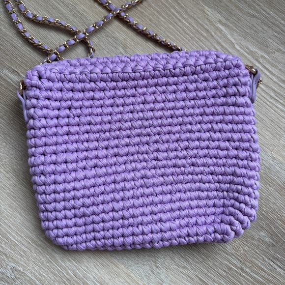 Moda Luxe annalise crossbody bag purse purple gold - Picture 6 of 9